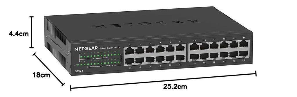 NETGEAR 5 Port Gigabit Network Switch, Unmanaged Ethernet Switch GS305