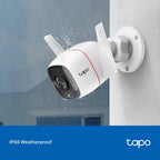 Tapo TC46 4K 8MP Pan/Tilt Outdoor Security Camera CCTV Camera
