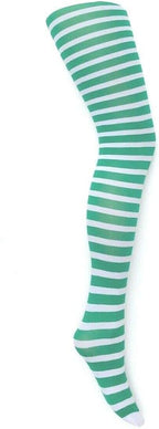 MYSASI Girls Striped Tights – Soft & Stretchy – Ages 6–14 – Perfect for School, Dance, Everyday Wear & Halloween - Kids Striped Machine washable tights - Halloween and party tights for kids