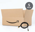 Amazon Basics 5-Pack Micro USB Cable, USB 2.0, 3 m, Black