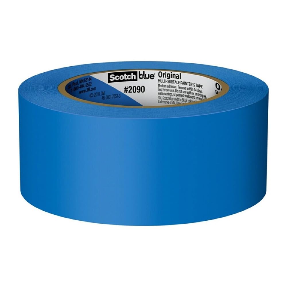 18-Rolls of 1.88" x 60 Yds 3M 2090-48NC ScotchBlue Blue Original Multi-Surface Painter's Tape