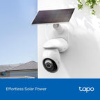 Tapo C615F KIT 2K 3MP Solar Floodlight Outdoor Security Camera Wireless