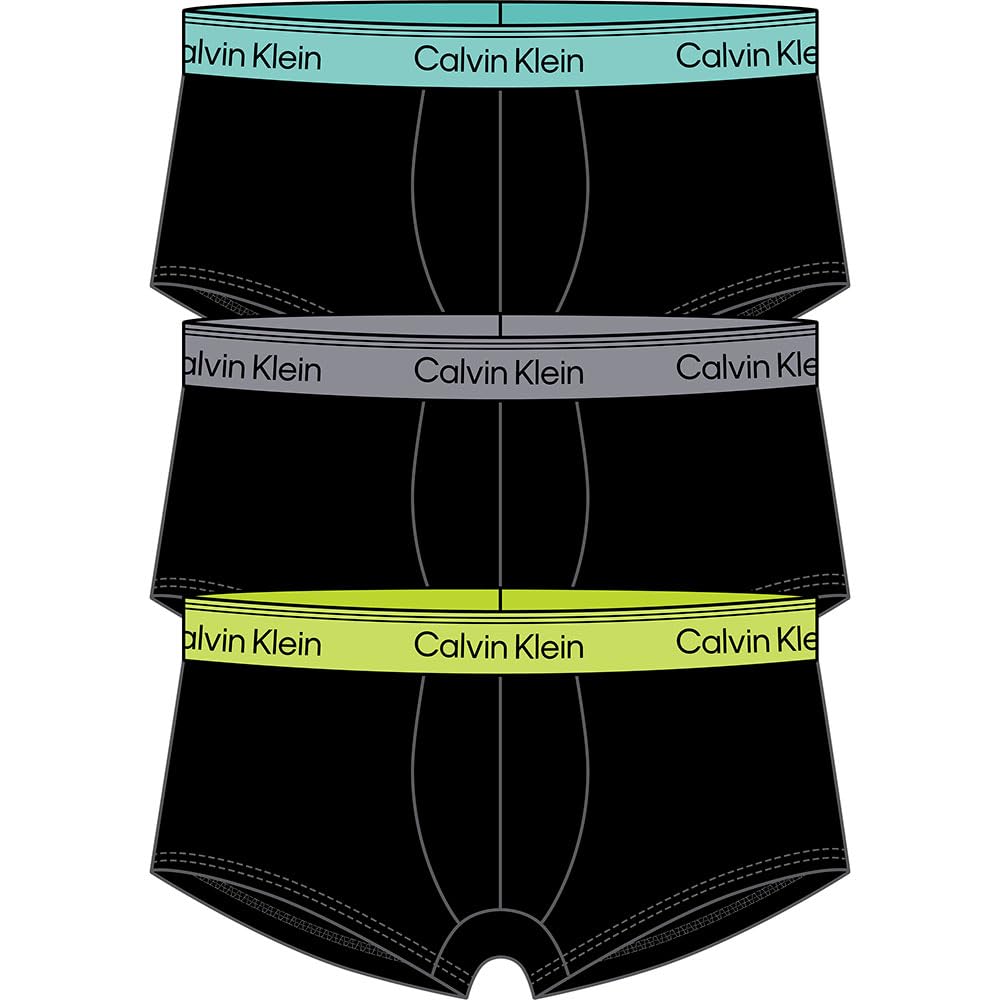 Calvin Klein Men’s 3 Pack Low Rise Trunks Underwear