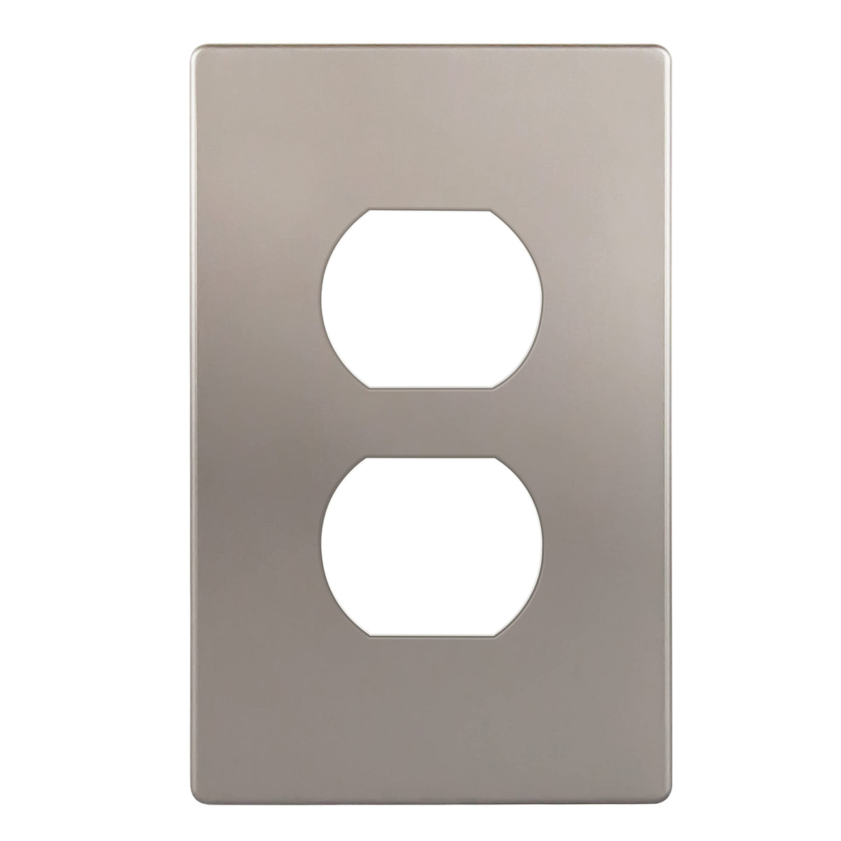 ENERLITES 10 Pack Outlet Covers Wall Plate for Duplex Receptacle, White