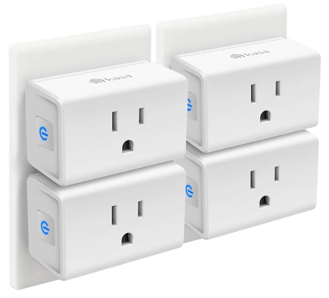 Kasa Smart Plug Ultra Mini 15A, EP10P4, Smart Home Wi-Fi Outlet
