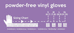 by Amazon Disposable Vinyl Gloves, Powder-free, Latex-free, Size S, Pack of 100, Transparent