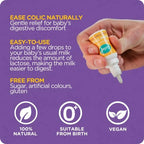 Colief Infant Drops | Lactase Enzyme Drops | Natural Colic Relief for Babies | Reduces Bloating, Wind and Crying | (15ml)