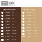 Felt Furniture Pads X-PROTECTOR 133 PCS Premium Furniture Pads - Felt Pads
