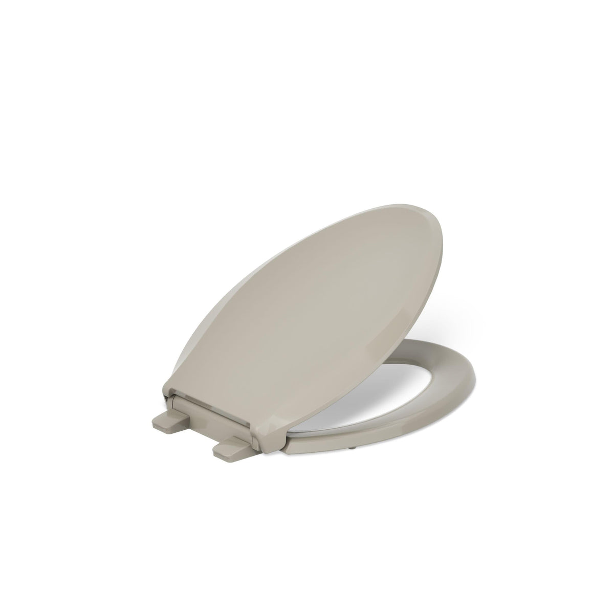 KOHLER Cachet ReadyLatch Elongated Slow Close Toilet Seat, White