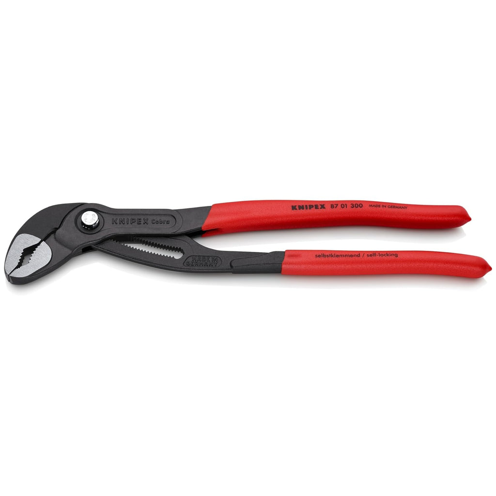 KNIPEX 87 01 250, 10 in. Cobra® Water Pump Pliers, Capacity 2 in.
