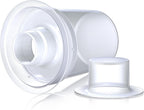 Nuby Baby Milk Powder Dispensers - Easy to Pour |Travel Ready | Compatible with Most Bottles, Including RapidCool (Pack of 6)