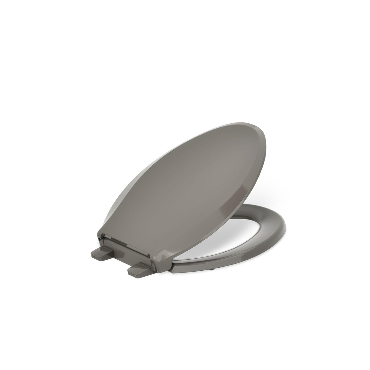 KOHLER Cachet ReadyLatch Elongated Slow Close Toilet Seat, White