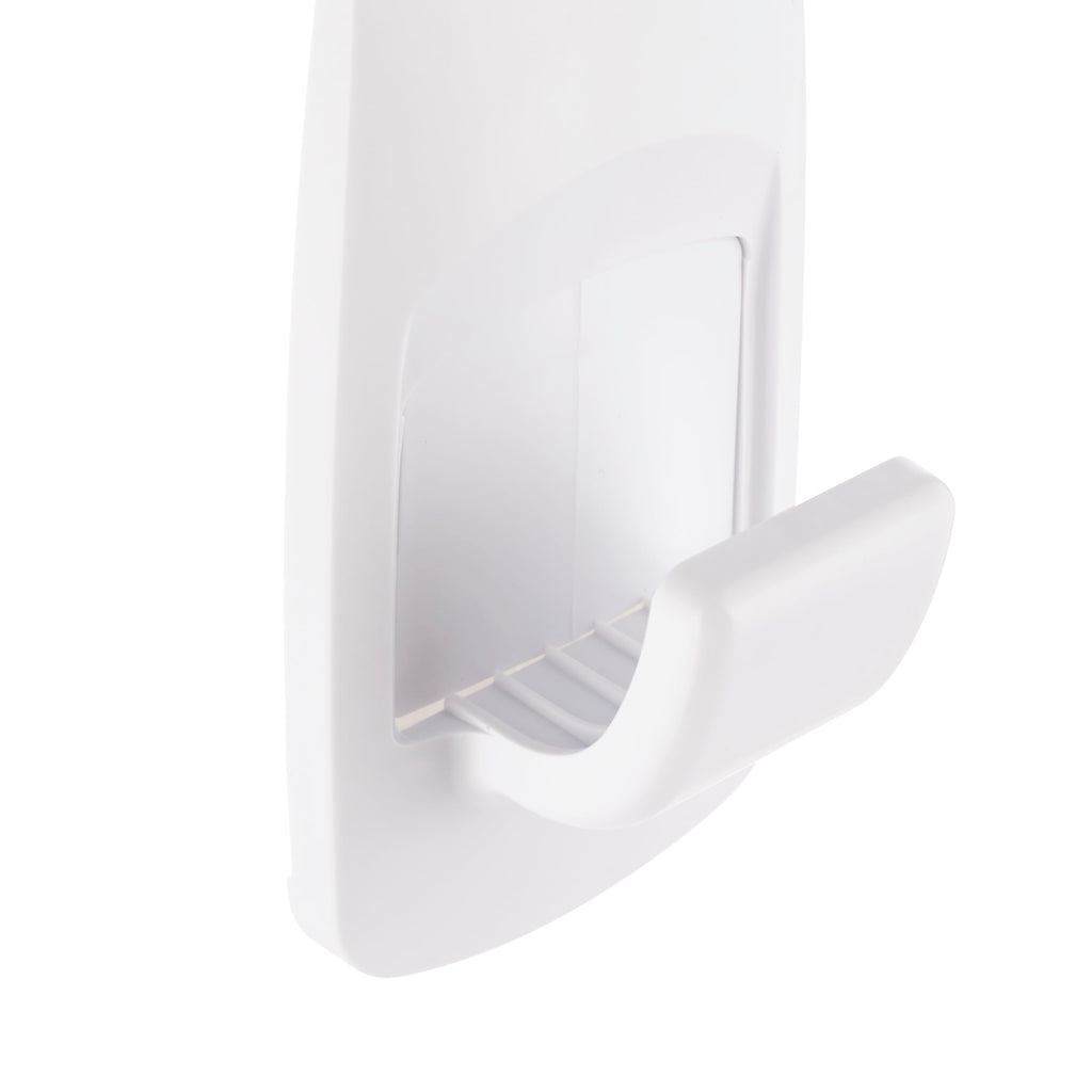 Command Medium Designer Hooks, 6 White Hooks and 9 Adhesive Strips