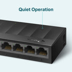 TP-Link LS1005G 5-Port Gigabit Network Switch, Ethernet Splitter