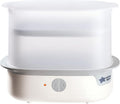 Tommee Tippee Electric Steam Baby Bottle Steriliser 5-Minute Cycle White