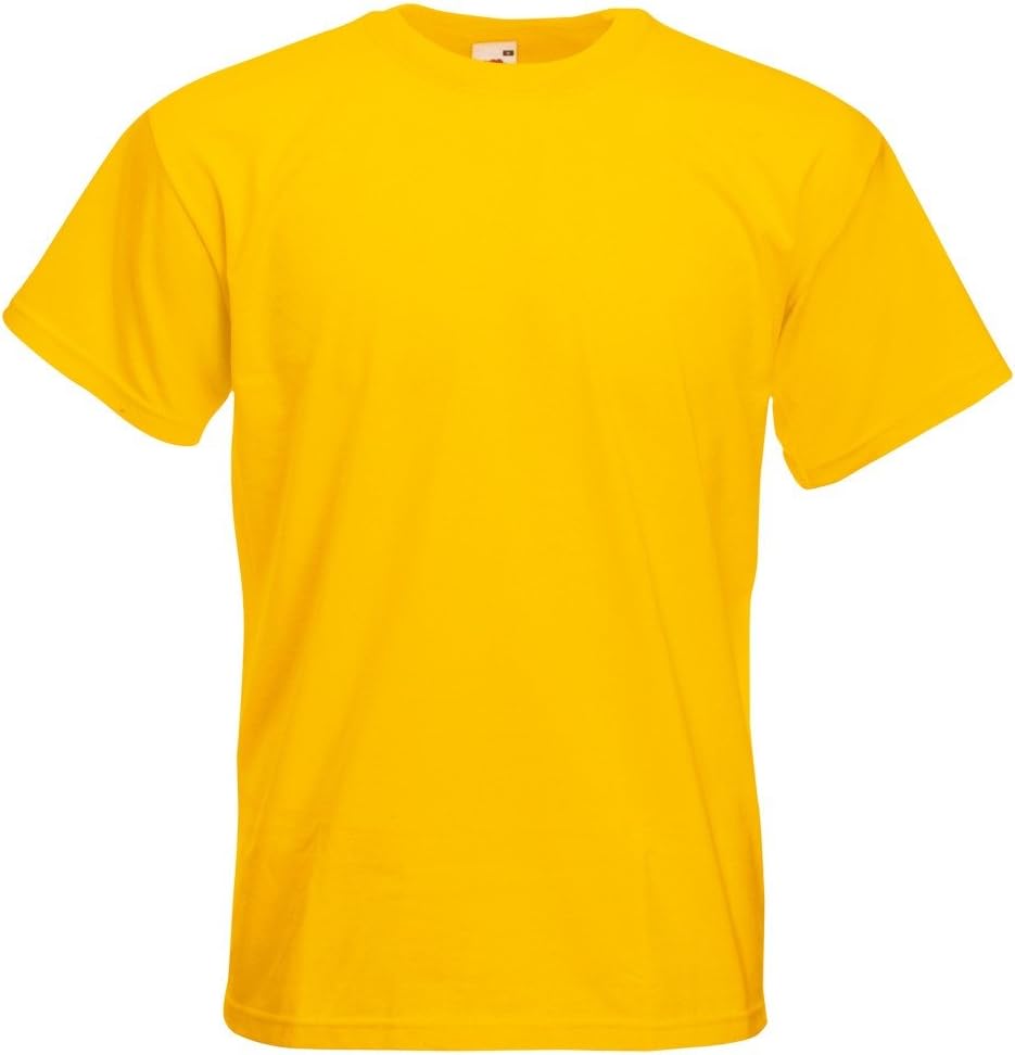 Fruit of the Loom Men's Super Premium Short Sleeve T-Shirt