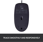 Logitech B100 Wired USB Mouse