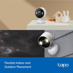 Tapo C110 2K 3MP Indoor Security Camera Pet Camera Dog Camera