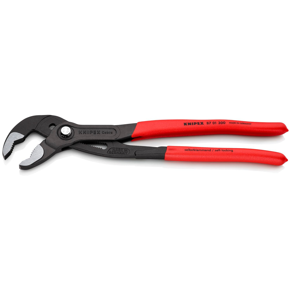 KNIPEX 87 01 250, 10 in. Cobra® Water Pump Pliers, Capacity 2 in.