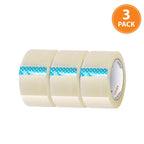 ARVO Clear Packing Tape 6 Rolls with Low Noise (48mm x 60m) - Durable Parcel Sealing Tape for Packing Boxes, Secure Packaging for Moving House
