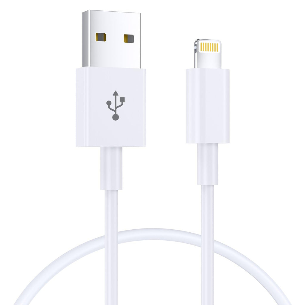 iPhone Charger Cable 1M [Apple MFi Certified] Lightning to USB Cable Lead 3 Foot, 2.4A Fast Charging Cable for iPhone 14 13 12 11 Pro Max XS XR X 8 7 6 Plus 5, iPad and iPod