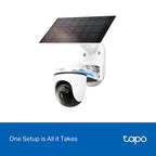 Tapo C615F KIT 2K 3MP Solar Floodlight Outdoor Security Camera Wireless