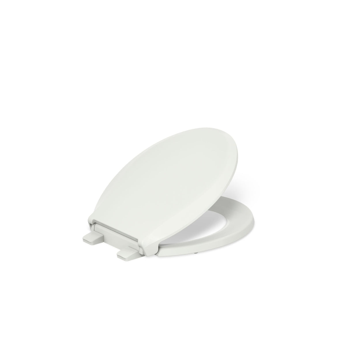 KOHLER Cachet ReadyLatch Elongated Slow Close Toilet Seat, White