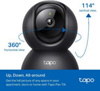 Tapo C201 Full HD Pan/Tilt Indoor Security Camera Pet Camera House Security