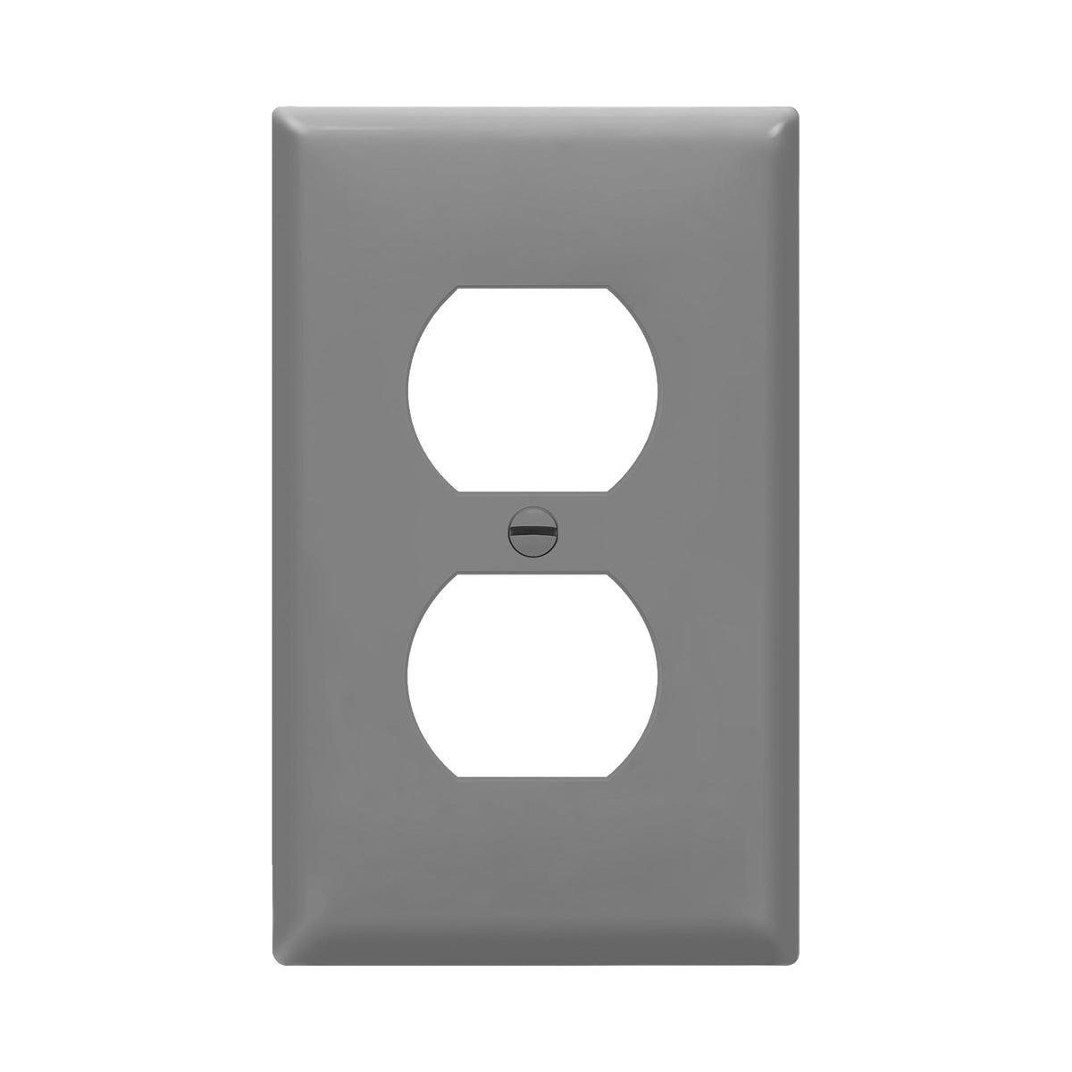 ENERLITES 10 Pack Outlet Covers Wall Plate for Duplex Receptacle, White