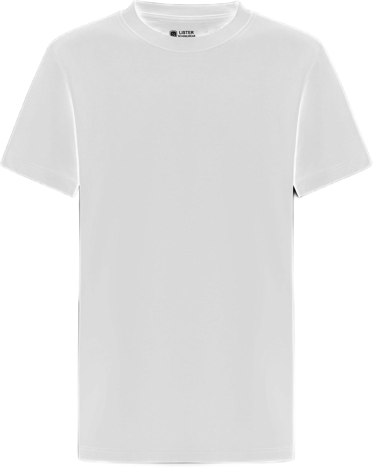 Plain Virgin T-Shirt for Children from 1 to 15 Years, 100% Cotton, Spun, Soft, Unisex, School Uniform P.E. Gym