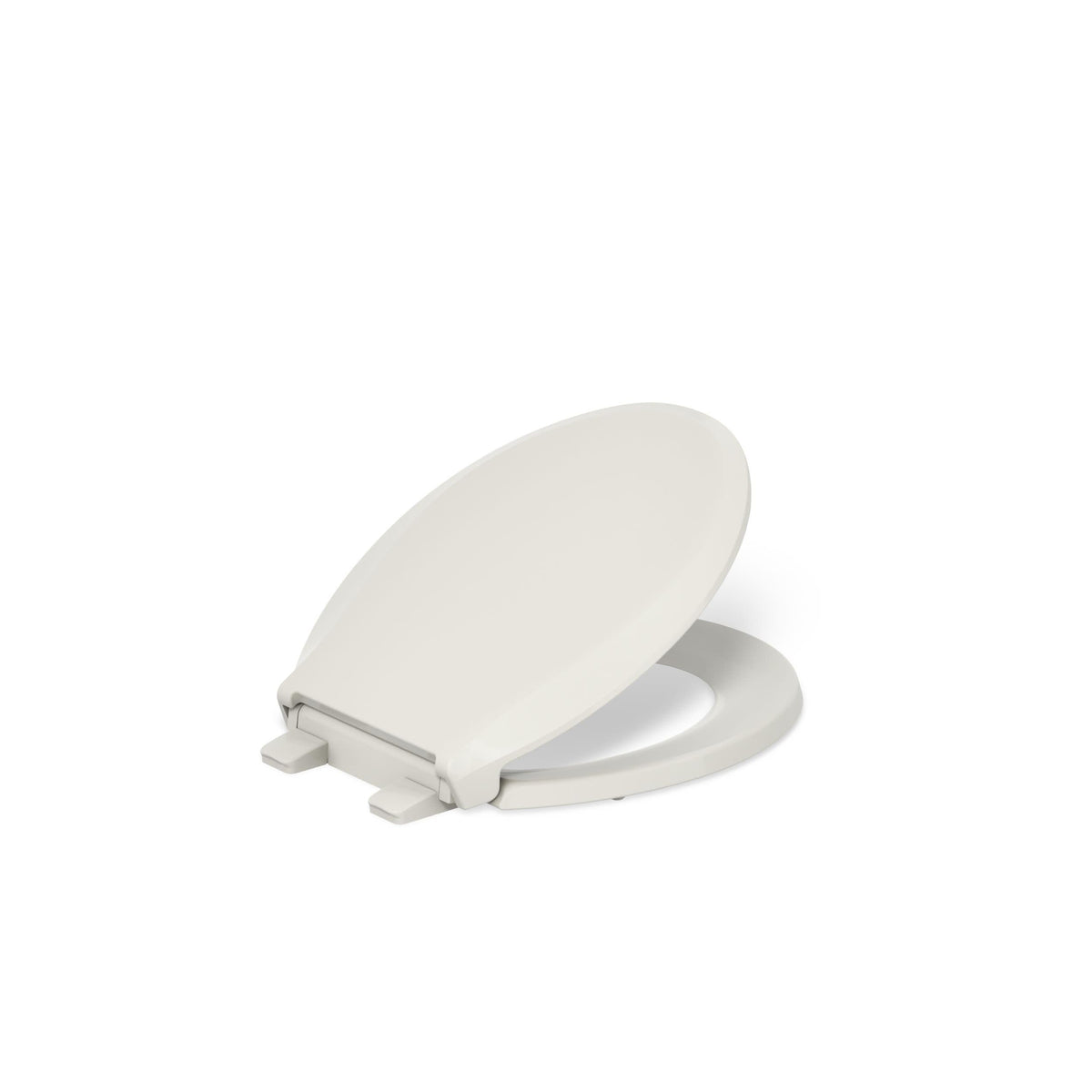 KOHLER Cachet ReadyLatch Elongated Slow Close Toilet Seat, White
