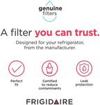 Frigidaire EPTWFU01 Refrigerator Water Filter Replacement, White