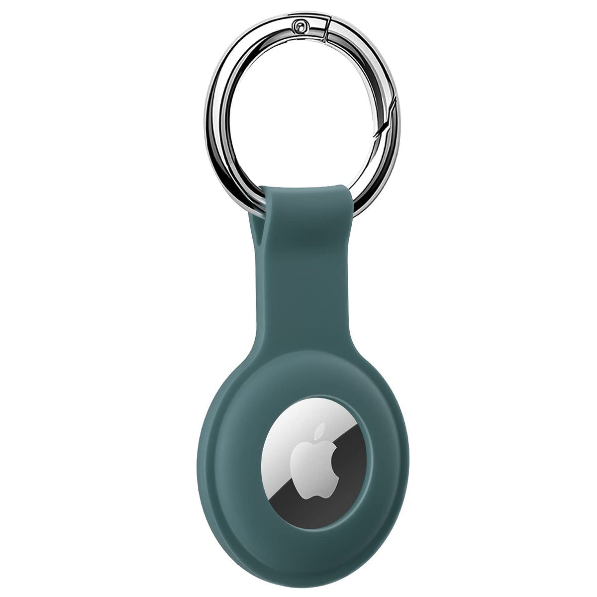 COLORCORAL AirTag Holder Case- Silicone Case for AirTag Keyring Apple 2&1