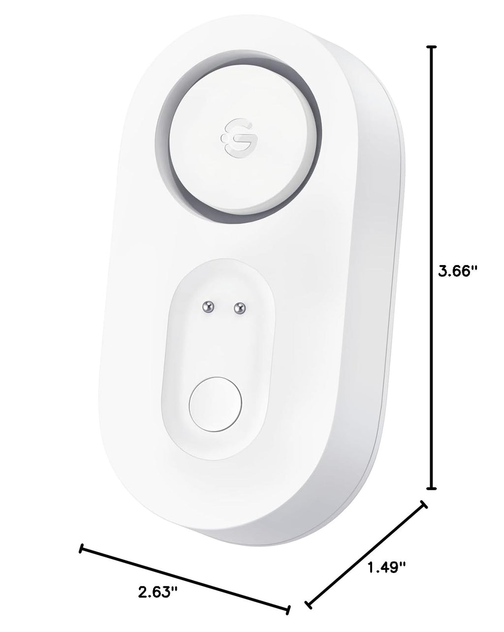 GoveeLife Upgraded Smart Water Leak Detector 1s with High Alarm, 3 Pack