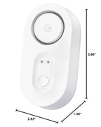GoveeLife Upgraded Smart Water Leak Detector 1s with High Alarm, 3 Pack