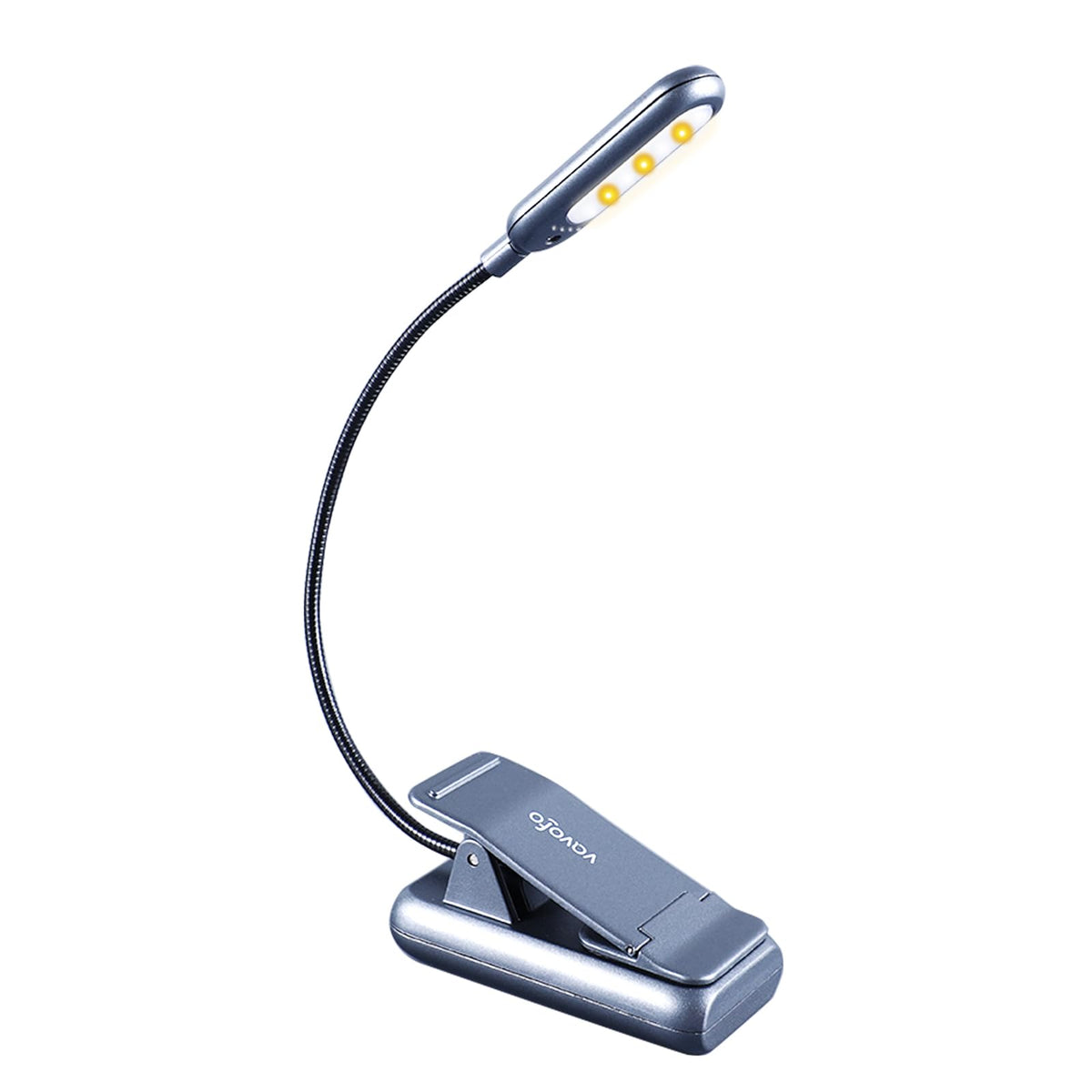 VAVOFO Rechargeable Reading Light, Clip on Book Light for Reading in Bed
