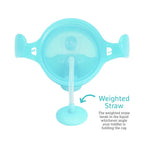 Munchkin Click Lock Tip & Sip Straw Cup Set| Baby & Toddler Sippy Cups with Straw| BPA Free Non Spill Cup| Dishwasher Safe Baby Straw Cup| Weighted Straw Childrens Cups| 7oz/207ml| 2 Pack| Pink/Purple