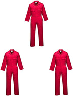Portwest Euro Work Men's Polycotton Men's Polycotton Coverall