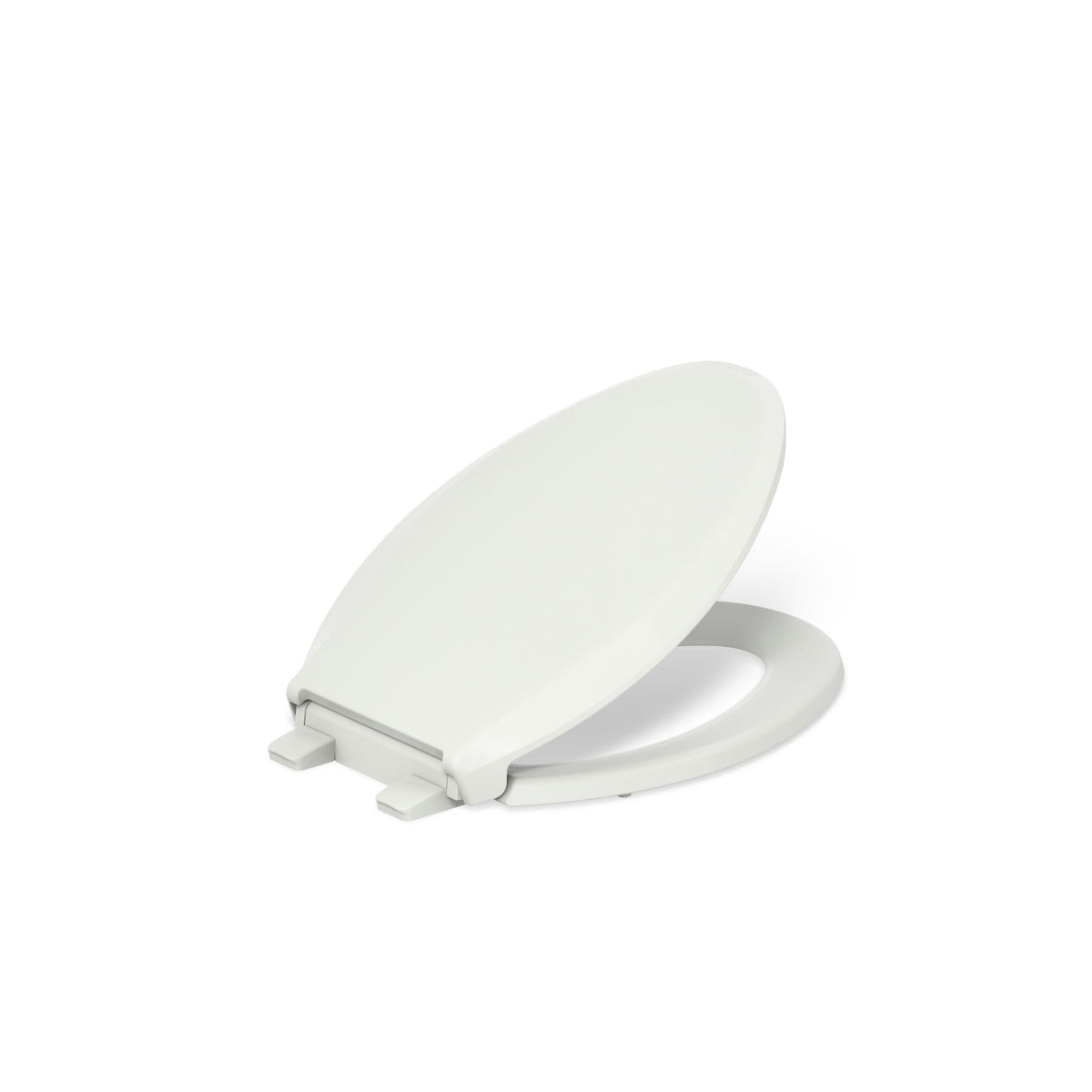 KOHLER Cachet ReadyLatch Elongated Slow Close Toilet Seat, White