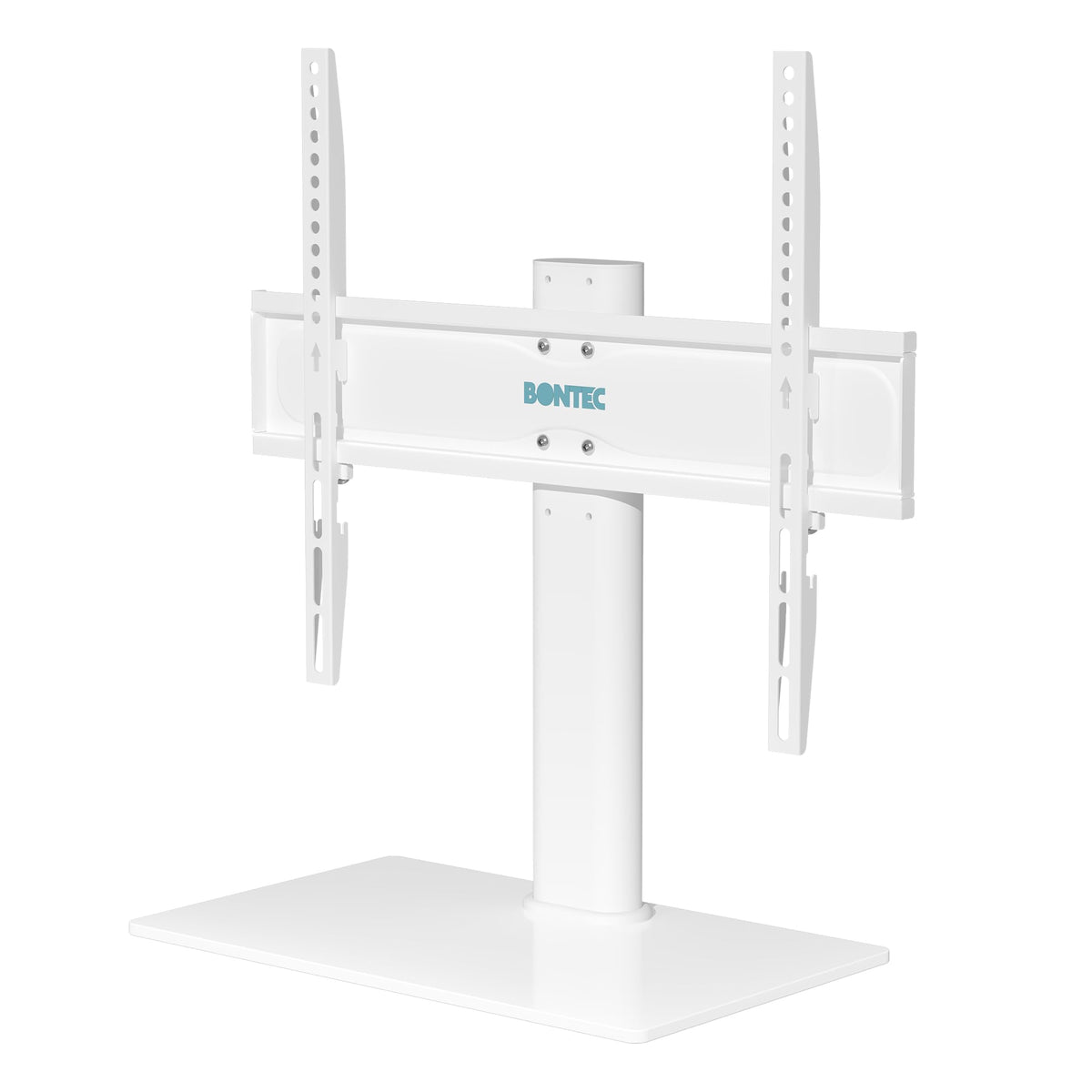 BONTEC Universal TV Stand for 24-60 Inch TVs, Height Adjustable, 45 kg