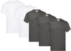 Fruit of the Loom Men's T-Shirt Iconic Tee, Lightweight Ringspun Tee, 5 Pack