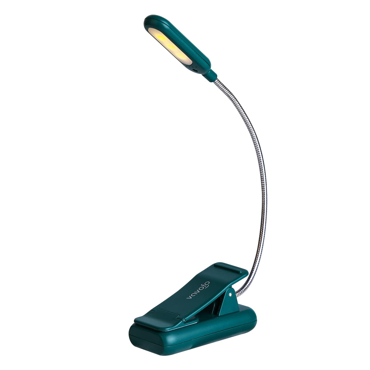 VAVOFO Rechargeable Reading Light, Clip on Book Light for Reading in Bed
