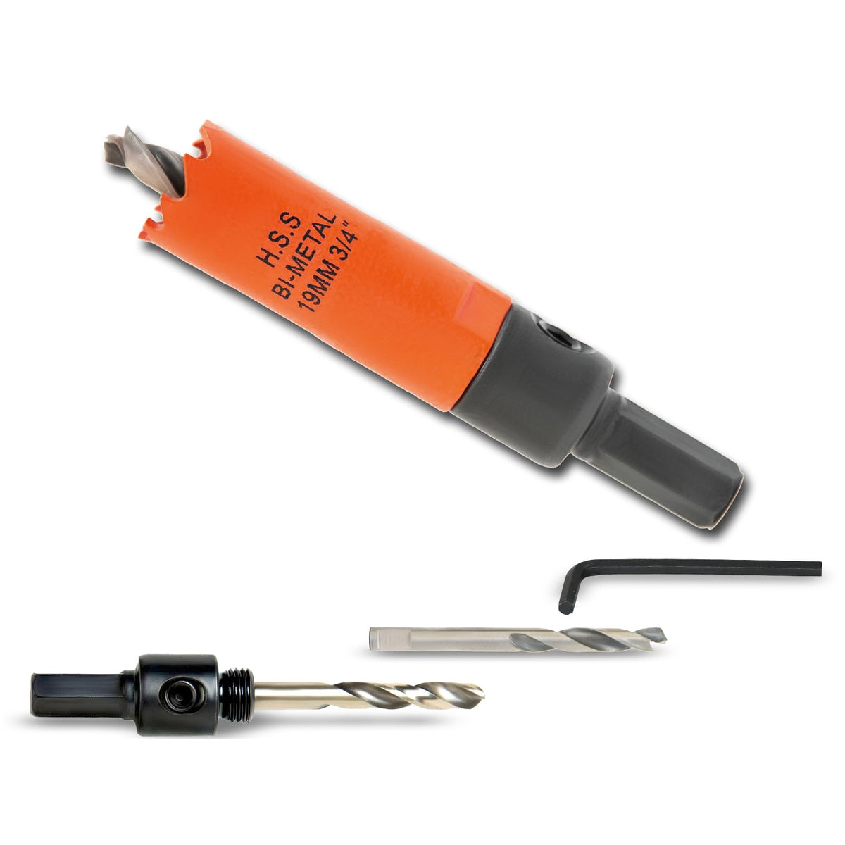 7-1/8 inch Hole Saw for Wood, Metal, Plastic & Drywall, with Arbor