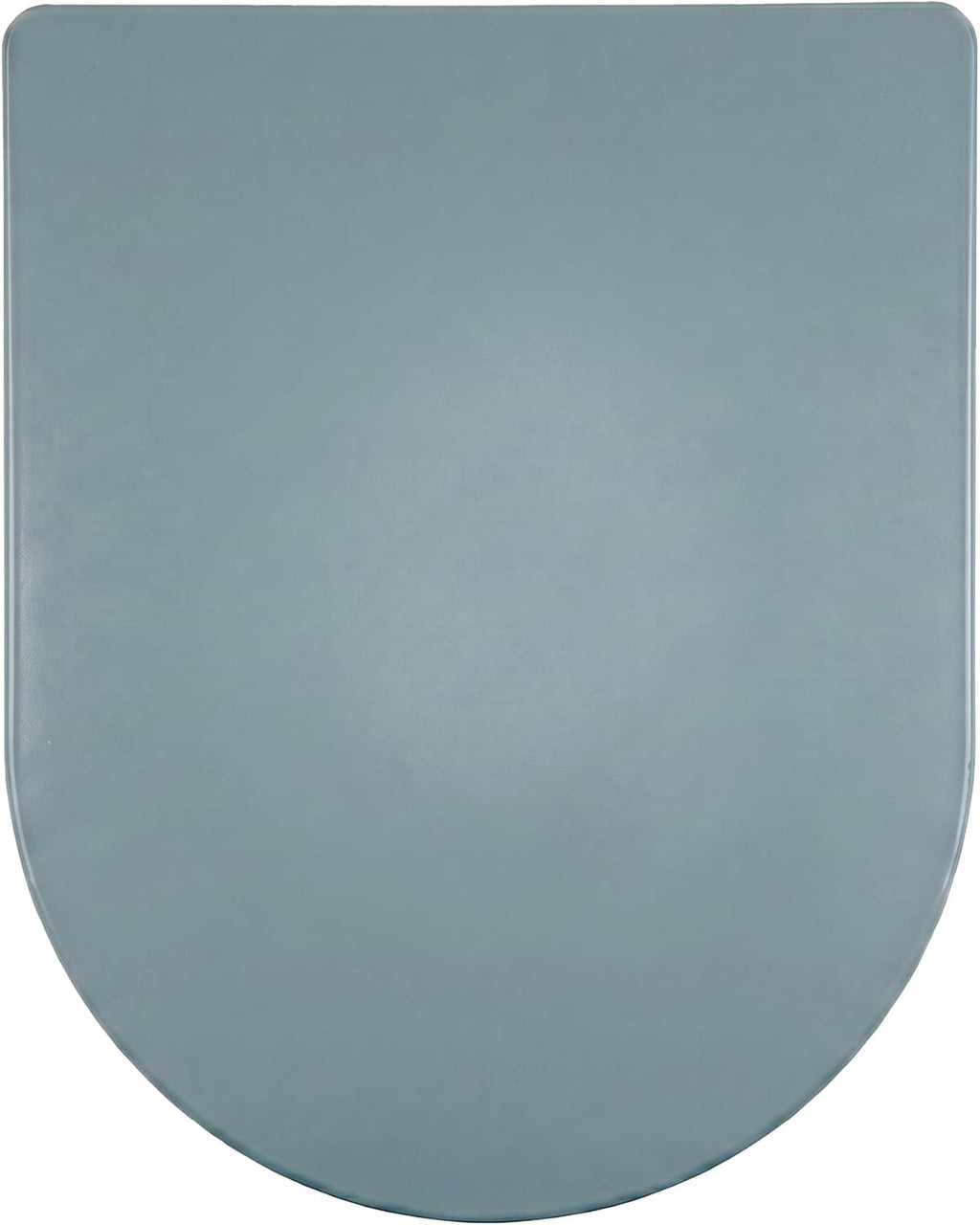 AQUALONA® Premium Thermoplastic Toilet Seat Soft Close Hardwearing Seat with Two Button Hinge Release D Shaped Easy to Clean Simple Installation Top and Bottom Fittings (Blue - D Shape)