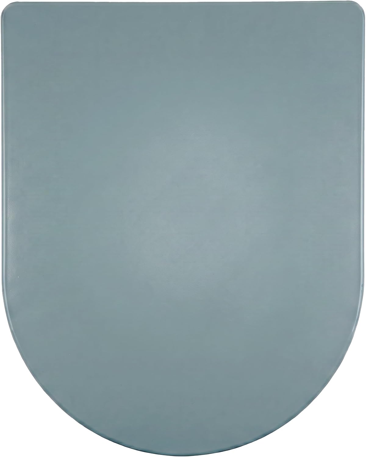 AQUALONA® Premium Thermoplastic Toilet Seat Soft Close Hardwearing Seat with Two Button Hinge Release D Shaped Easy to Clean Simple Installation Top and Bottom Fittings (Blue - D Shape)