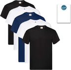 Fruit of the Loom Men's T-Shirt Iconic Tee, Lightweight Ringspun Tee, 5 Pack