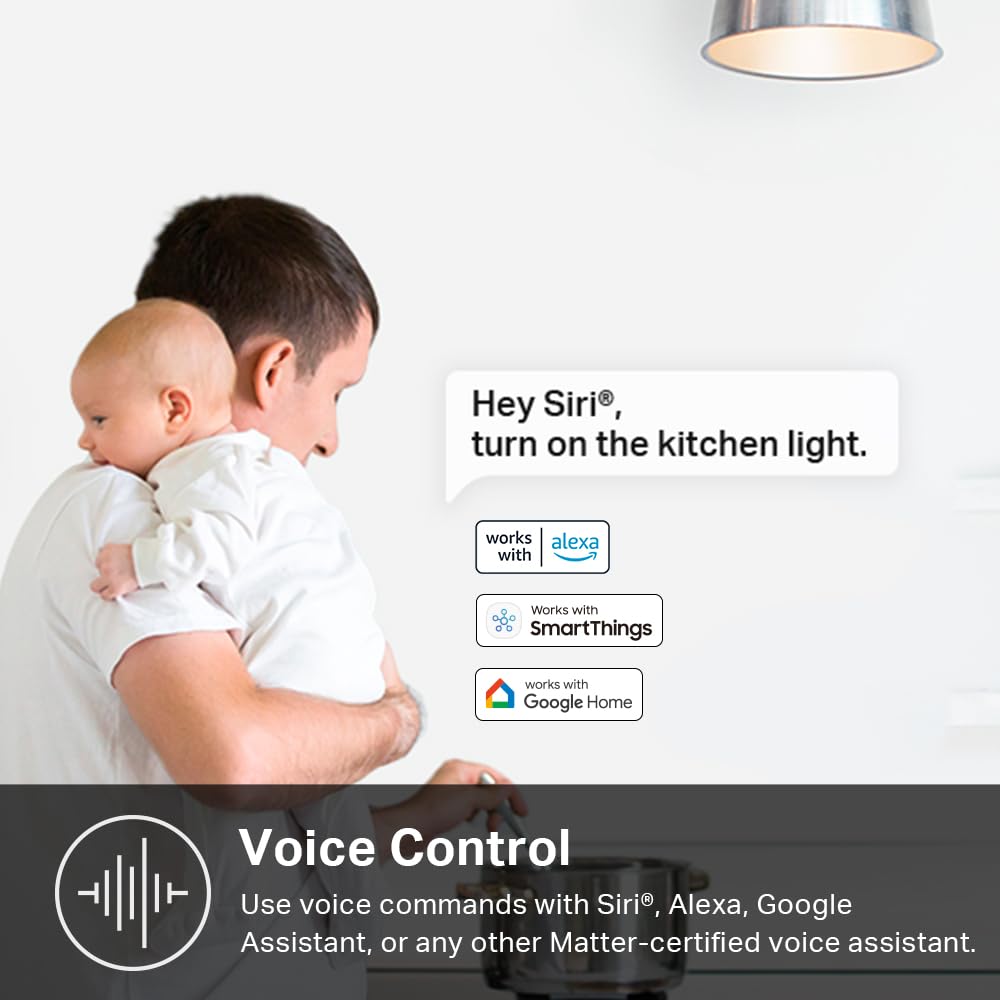 Kasa Smart Light Switch, Single Pole, Need Neutral Wire, HS200
