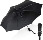 TechRise Umbrella, Compact Strong Windproof Automatic Umbrellas, Folding Lightweight, Portable Travel Golf Umbrella for Rain