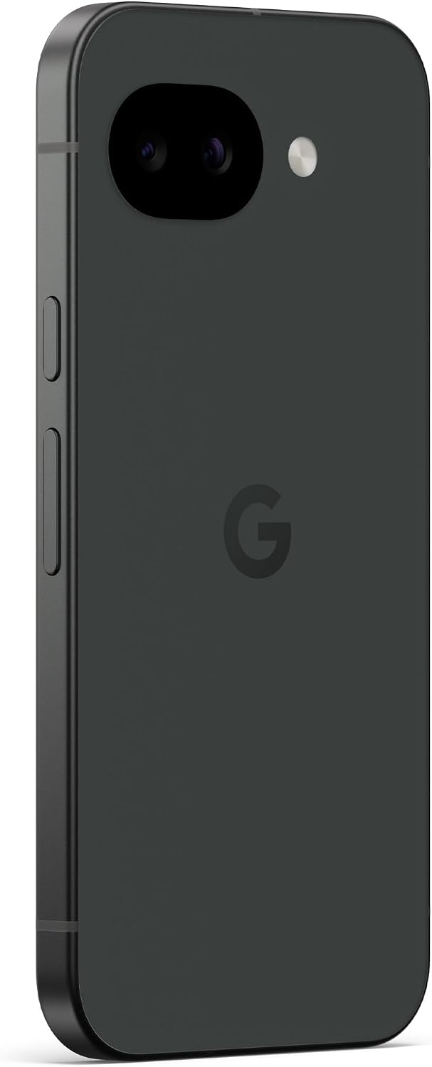 Google Pixel 10a - 7 years of new updates and features, 30+ hours battery, Camera Coach, Gemini Live, Pixel Safe - Obsidian, 128GB