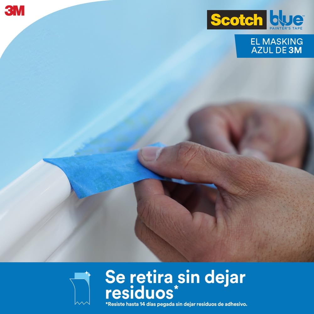 18-Rolls of 1.88" x 60 Yds 3M 2090-48NC ScotchBlue Blue Original Multi-Surface Painter's Tape